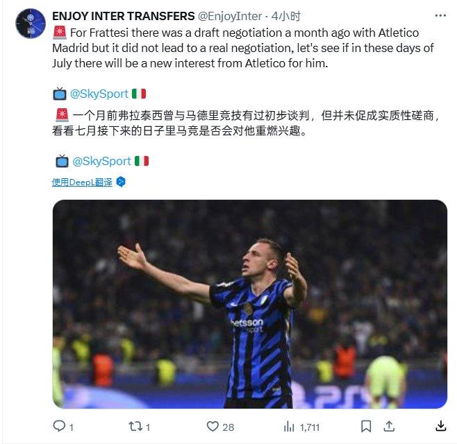 包含国米与恩昆库经纪人接触，探讨潜在转会的条件的词条